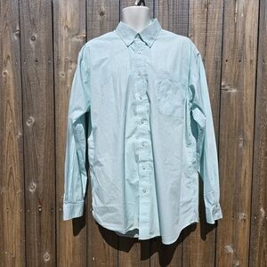 CINCH Men's Blue/White Paisley Print Long Sleeve Button-Down Western Shirt